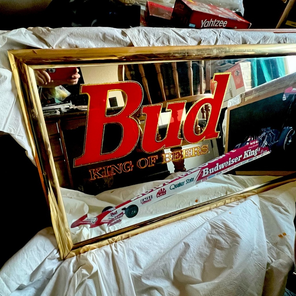 Kenny Bernstein bud mirror